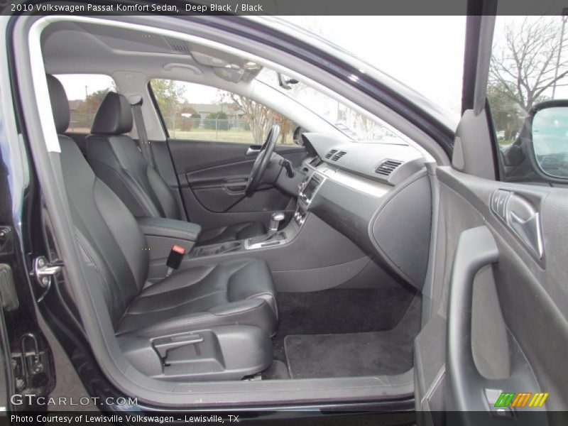 Deep Black / Black 2010 Volkswagen Passat Komfort Sedan