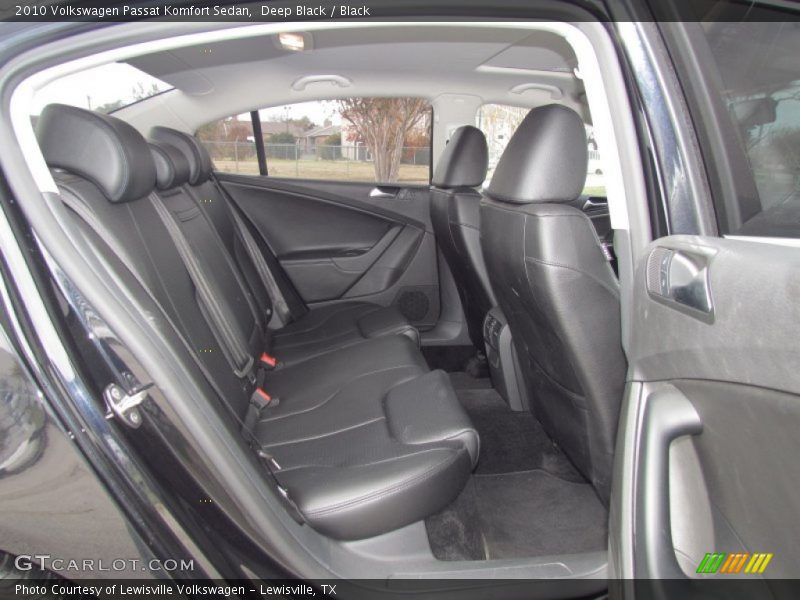 Deep Black / Black 2010 Volkswagen Passat Komfort Sedan