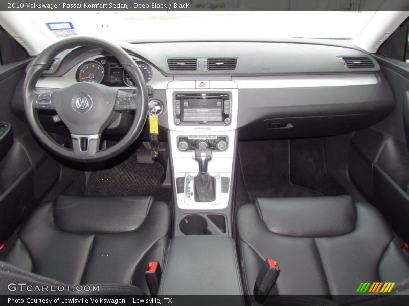 Deep Black / Black 2010 Volkswagen Passat Komfort Sedan