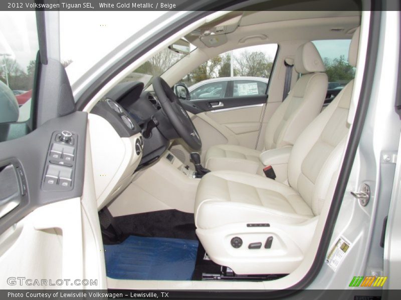  2012 Tiguan SEL Beige Interior