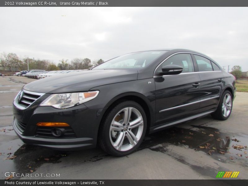 Urano Gray Metallic / Black 2012 Volkswagen CC R-Line