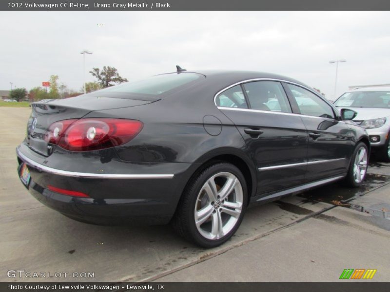 Urano Gray Metallic / Black 2012 Volkswagen CC R-Line