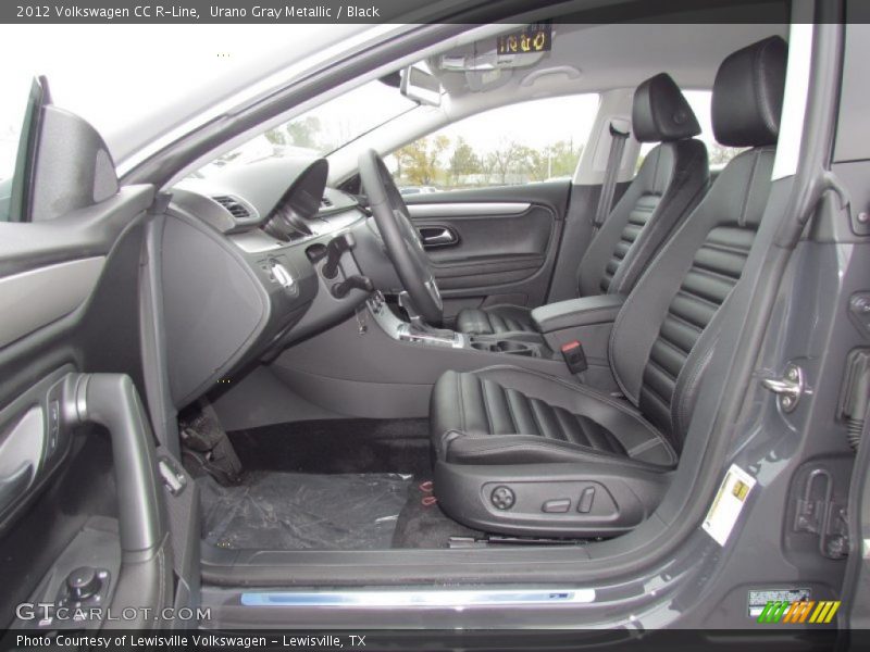 Urano Gray Metallic / Black 2012 Volkswagen CC R-Line
