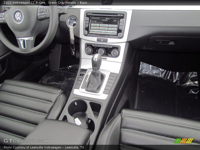 Urano Gray Metallic / Black 2012 Volkswagen CC R-Line