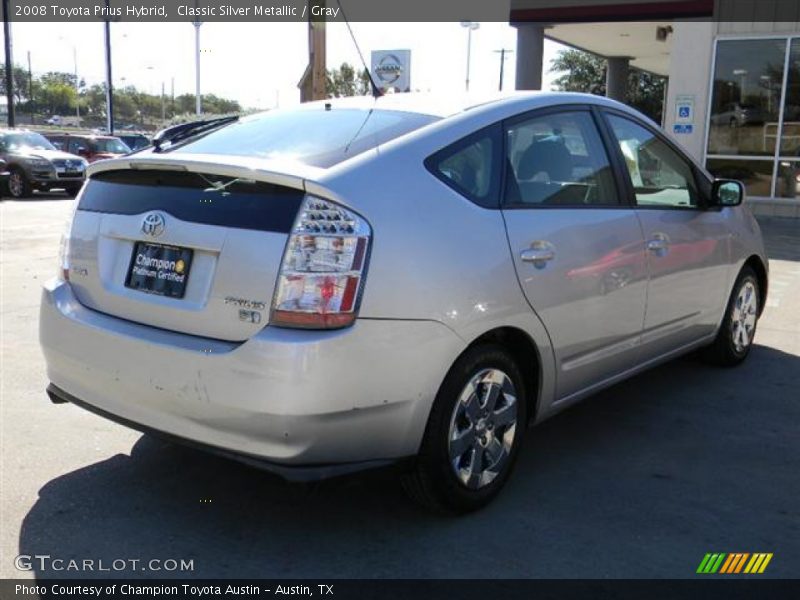 Classic Silver Metallic / Gray 2008 Toyota Prius Hybrid