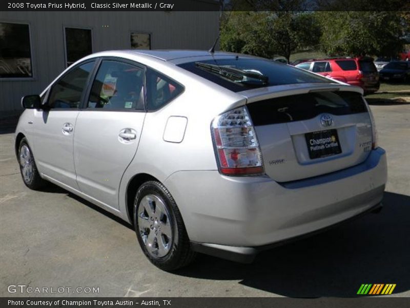 Classic Silver Metallic / Gray 2008 Toyota Prius Hybrid