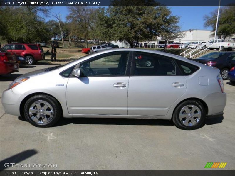 Classic Silver Metallic / Gray 2008 Toyota Prius Hybrid