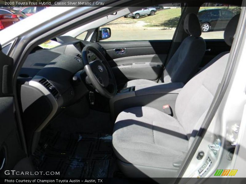 Classic Silver Metallic / Gray 2008 Toyota Prius Hybrid