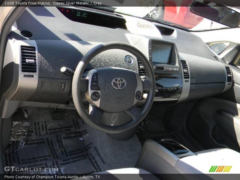 Classic Silver Metallic / Gray 2008 Toyota Prius Hybrid