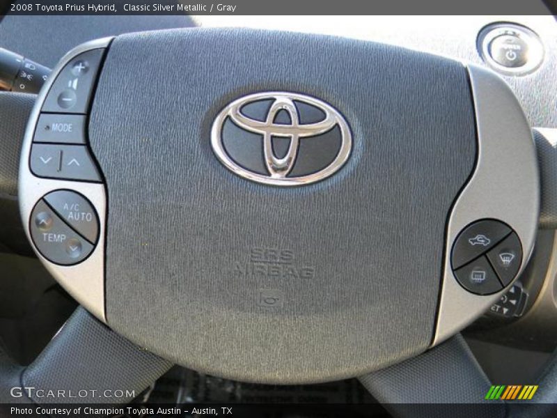 Classic Silver Metallic / Gray 2008 Toyota Prius Hybrid