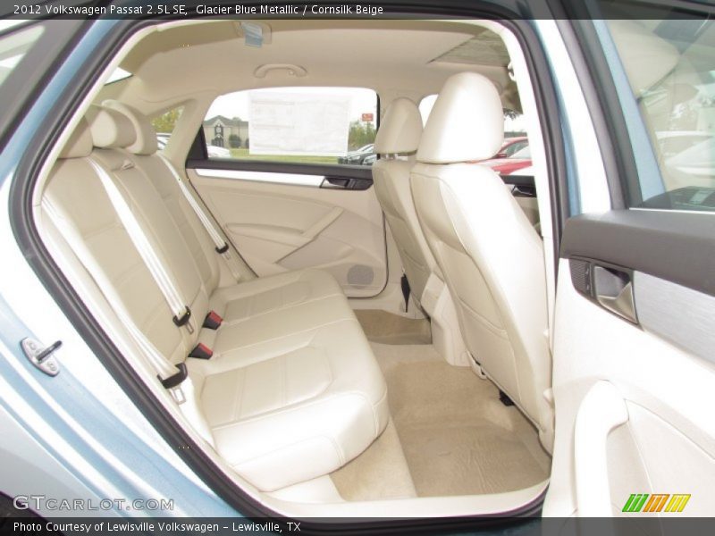 Glacier Blue Metallic / Cornsilk Beige 2012 Volkswagen Passat 2.5L SE