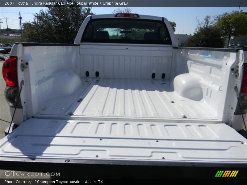 Super White / Graphite Gray 2007 Toyota Tundra Regular Cab 4x4