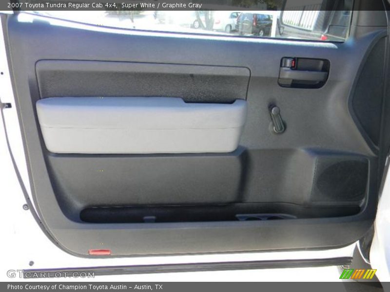 Super White / Graphite Gray 2007 Toyota Tundra Regular Cab 4x4