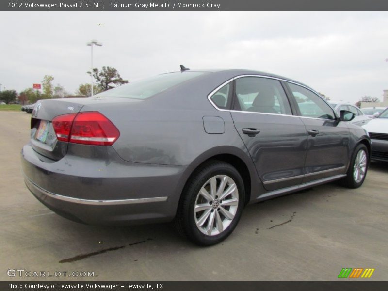 Platinum Gray Metallic / Moonrock Gray 2012 Volkswagen Passat 2.5L SEL