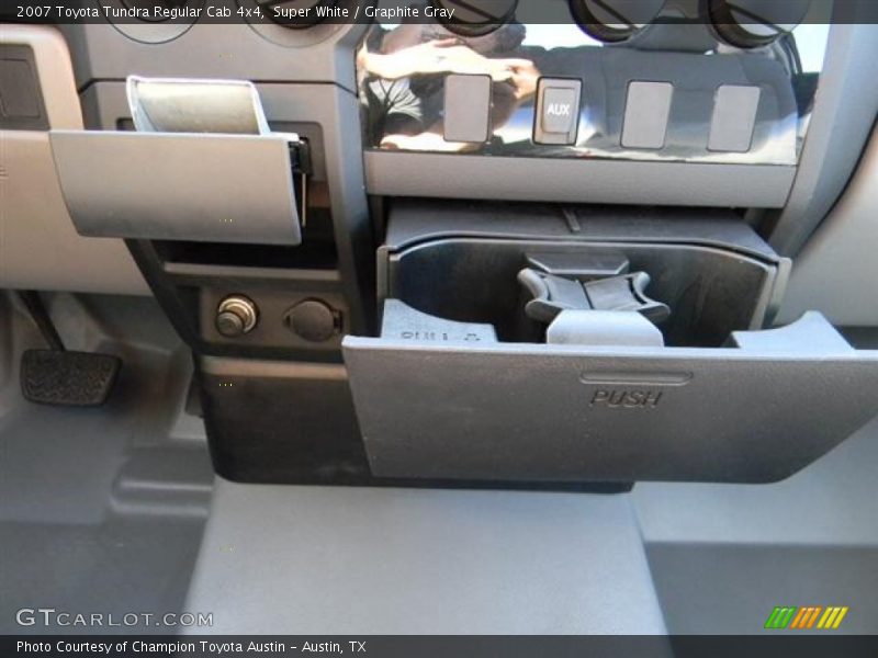Super White / Graphite Gray 2007 Toyota Tundra Regular Cab 4x4