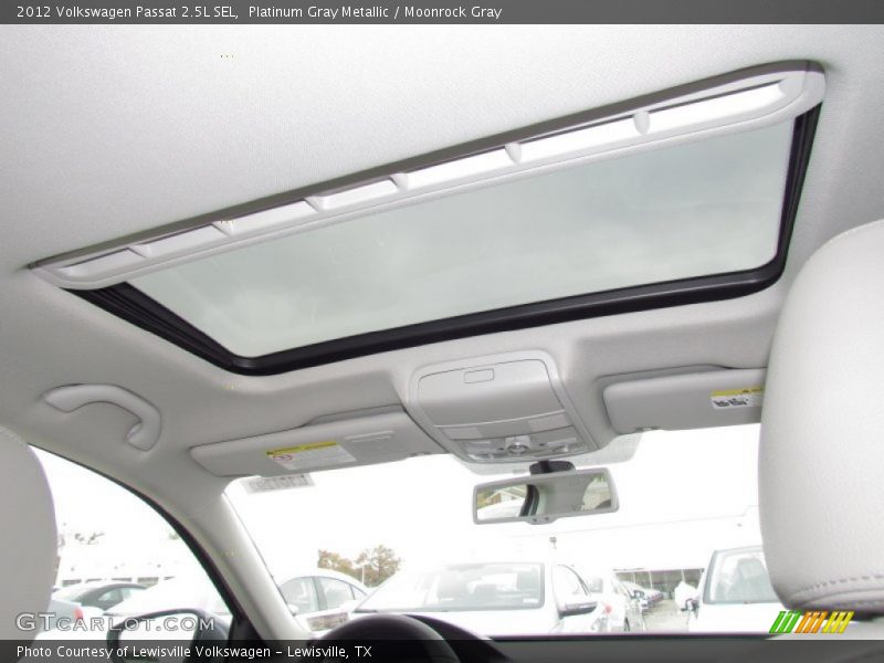 Platinum Gray Metallic / Moonrock Gray 2012 Volkswagen Passat 2.5L SEL