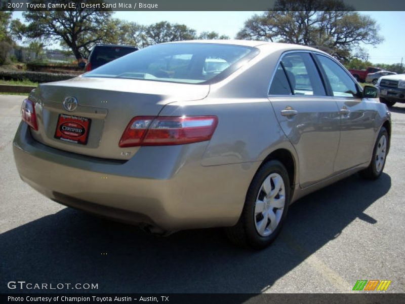 Desert Sand Mica / Bisque 2007 Toyota Camry LE