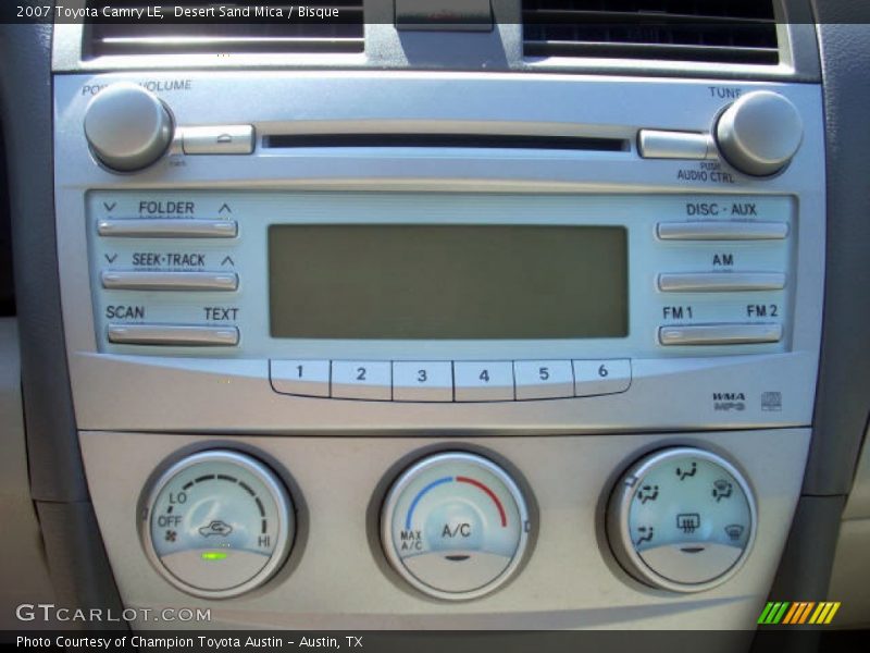 Desert Sand Mica / Bisque 2007 Toyota Camry LE