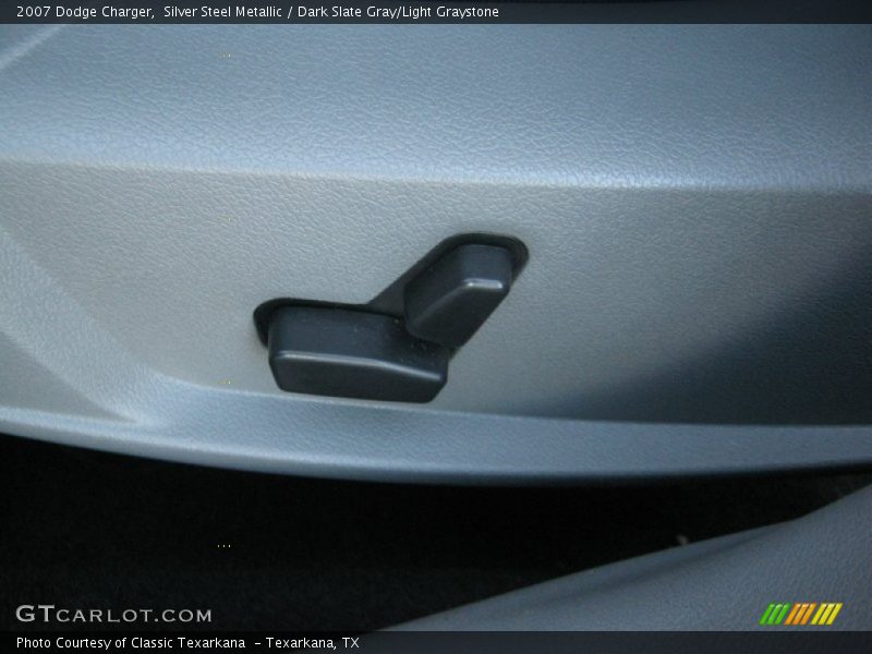 Silver Steel Metallic / Dark Slate Gray/Light Graystone 2007 Dodge Charger