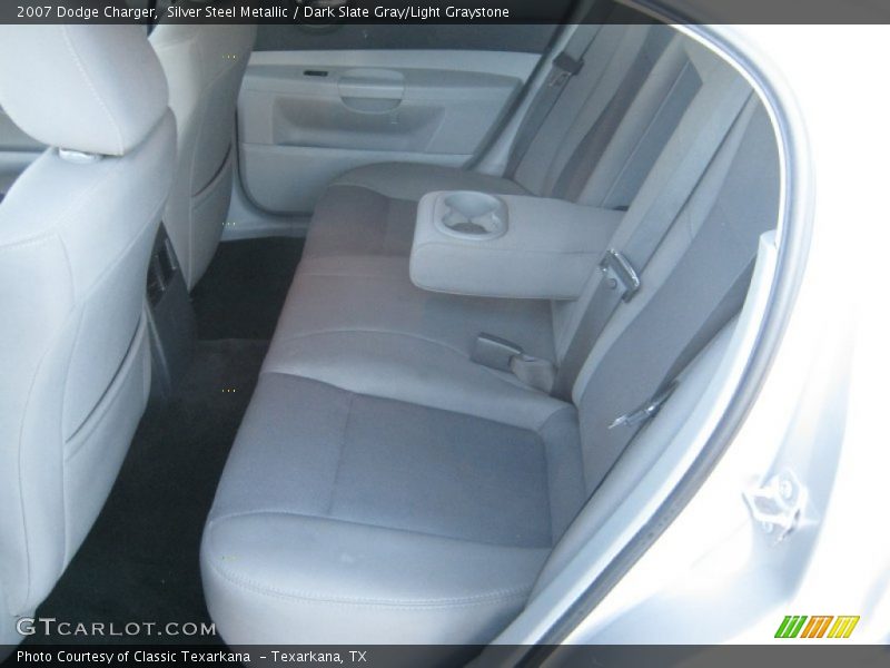 Silver Steel Metallic / Dark Slate Gray/Light Graystone 2007 Dodge Charger