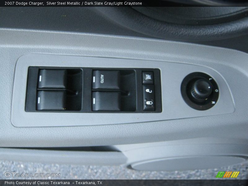 Silver Steel Metallic / Dark Slate Gray/Light Graystone 2007 Dodge Charger