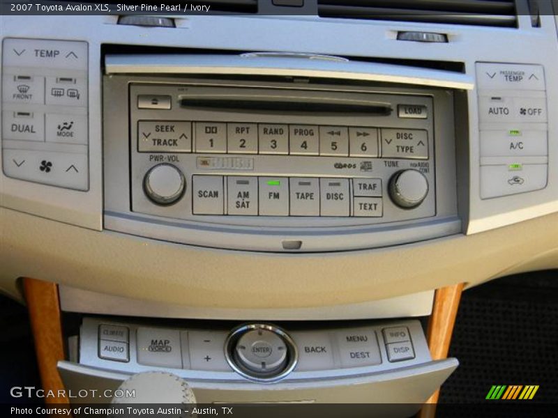Silver Pine Pearl / Ivory 2007 Toyota Avalon XLS