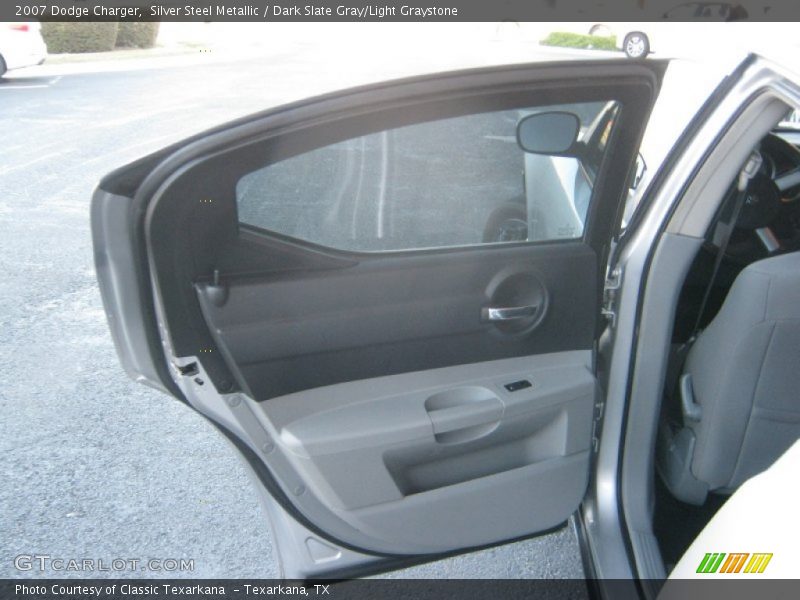 Silver Steel Metallic / Dark Slate Gray/Light Graystone 2007 Dodge Charger
