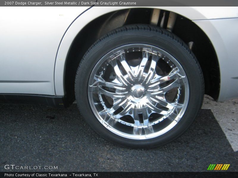 Silver Steel Metallic / Dark Slate Gray/Light Graystone 2007 Dodge Charger