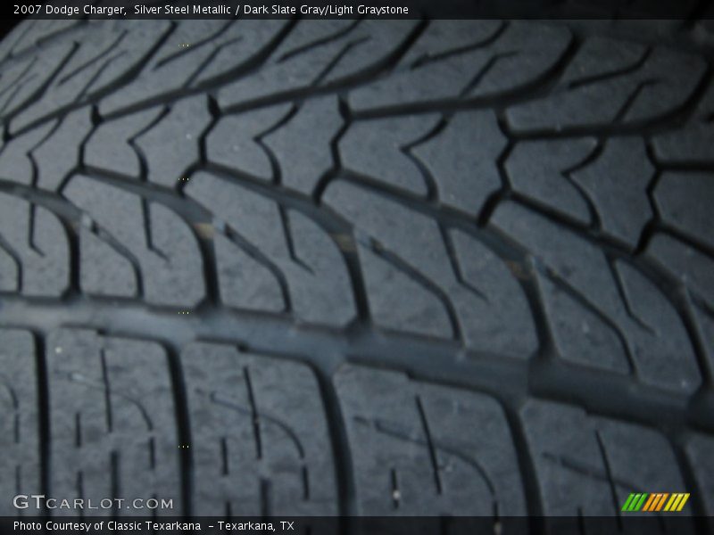 Silver Steel Metallic / Dark Slate Gray/Light Graystone 2007 Dodge Charger