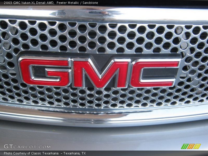 Pewter Metallic / Sandstone 2003 GMC Yukon XL Denali AWD