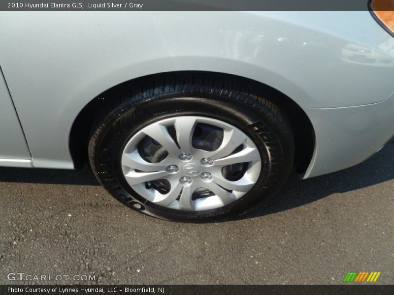 Liquid Silver / Gray 2010 Hyundai Elantra GLS