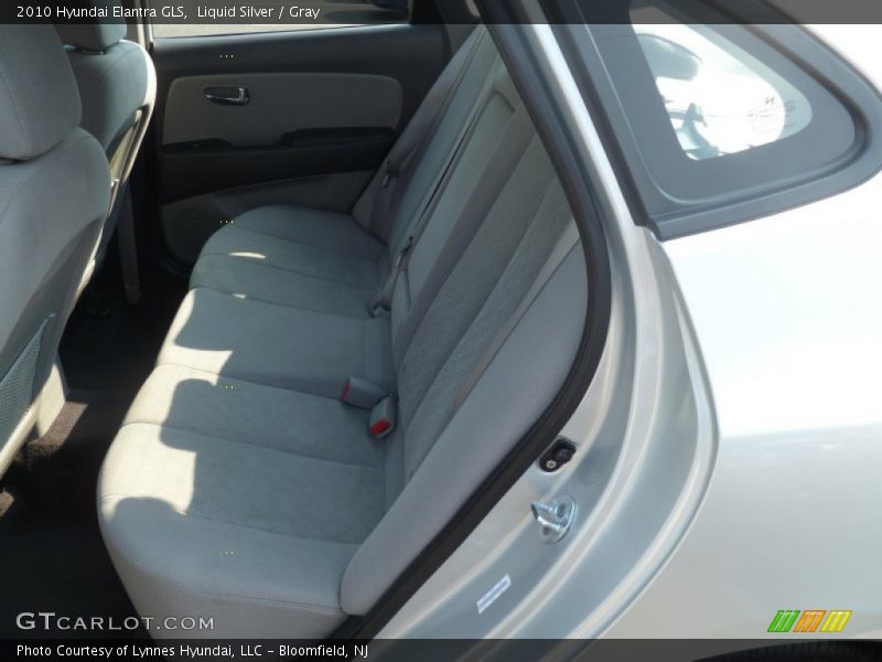 Liquid Silver / Gray 2010 Hyundai Elantra GLS