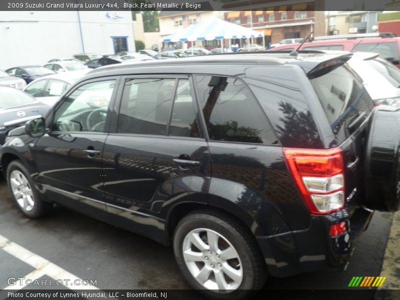 Black Pearl Metallic / Beige 2009 Suzuki Grand Vitara Luxury 4x4