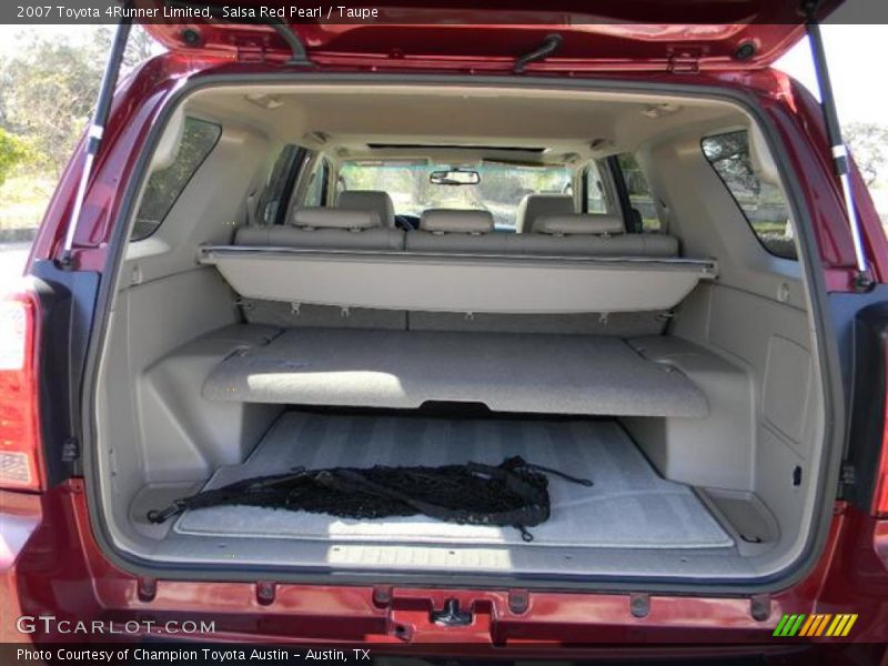 Salsa Red Pearl / Taupe 2007 Toyota 4Runner Limited