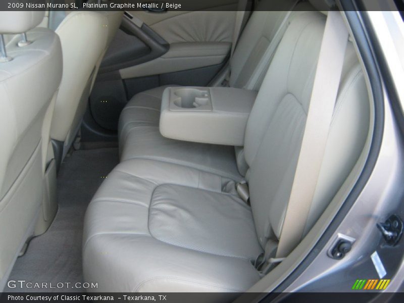 Platinum Graphite Metallic / Beige 2009 Nissan Murano SL