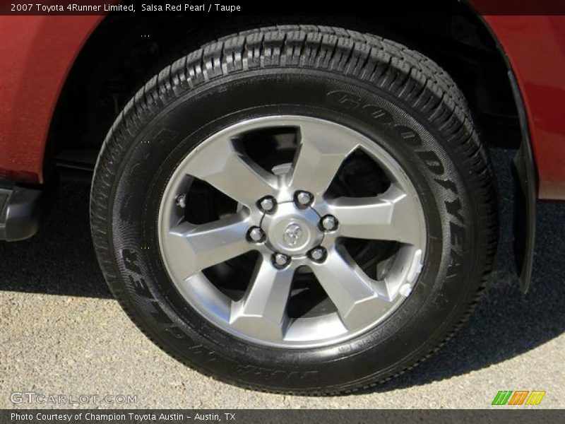 Salsa Red Pearl / Taupe 2007 Toyota 4Runner Limited