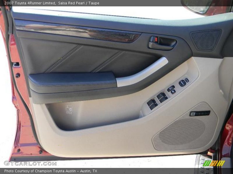 Salsa Red Pearl / Taupe 2007 Toyota 4Runner Limited
