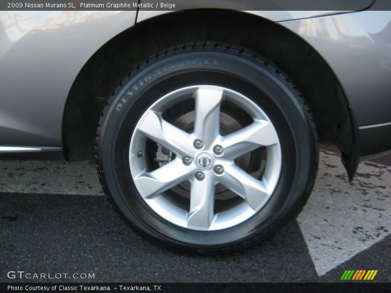Platinum Graphite Metallic / Beige 2009 Nissan Murano SL