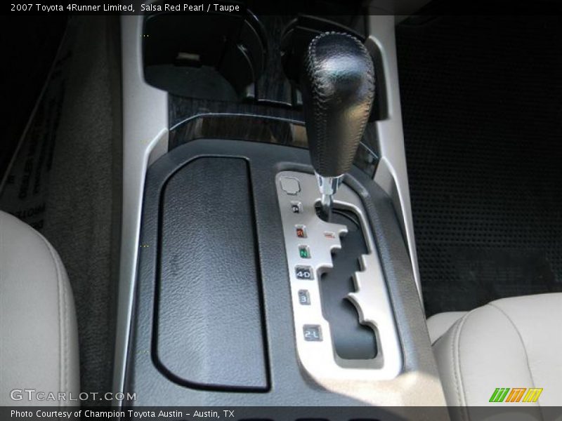Salsa Red Pearl / Taupe 2007 Toyota 4Runner Limited