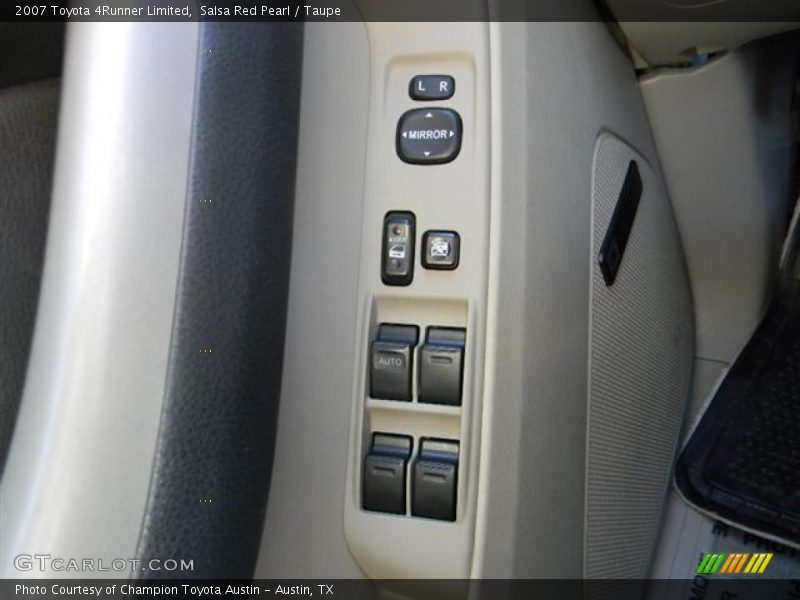 Salsa Red Pearl / Taupe 2007 Toyota 4Runner Limited