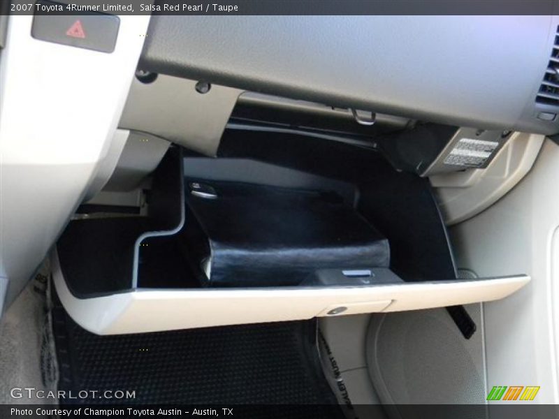 Salsa Red Pearl / Taupe 2007 Toyota 4Runner Limited