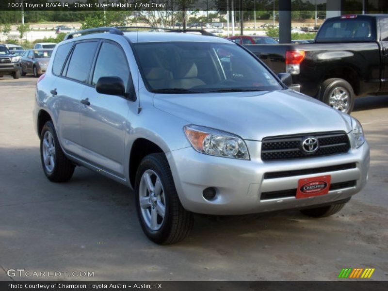 Classic Silver Metallic / Ash Gray 2007 Toyota RAV4 I4