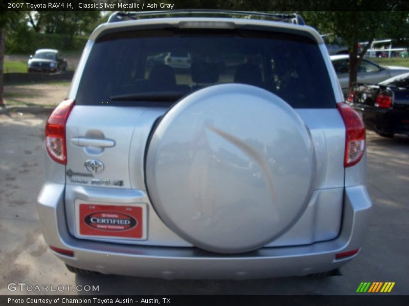 Classic Silver Metallic / Ash Gray 2007 Toyota RAV4 I4