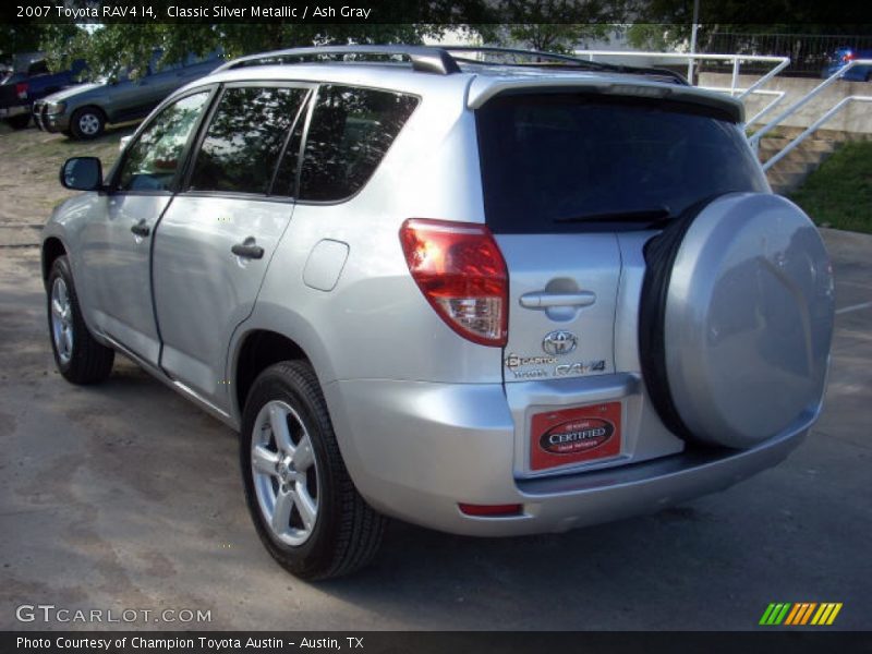 Classic Silver Metallic / Ash Gray 2007 Toyota RAV4 I4