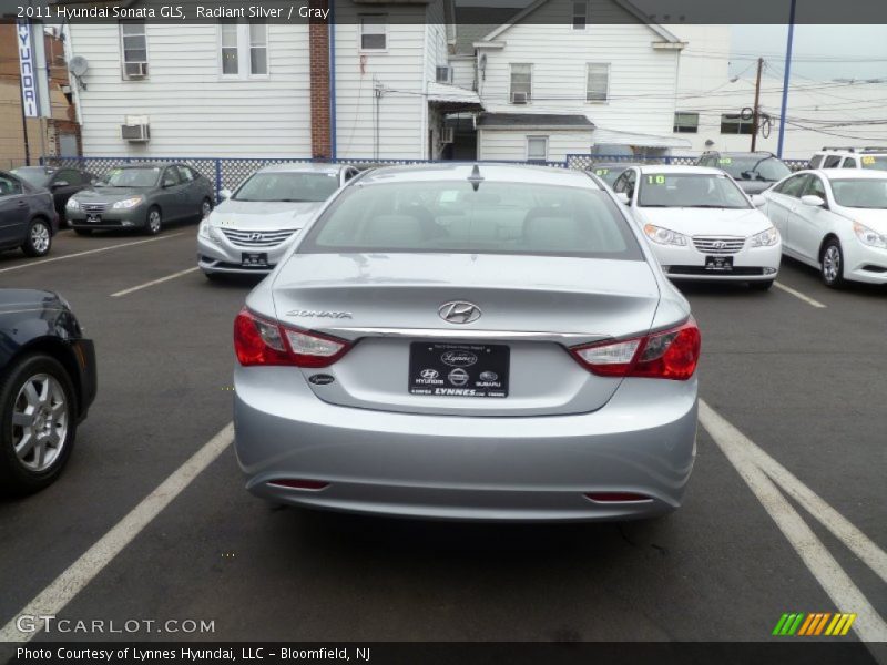 Radiant Silver / Gray 2011 Hyundai Sonata GLS