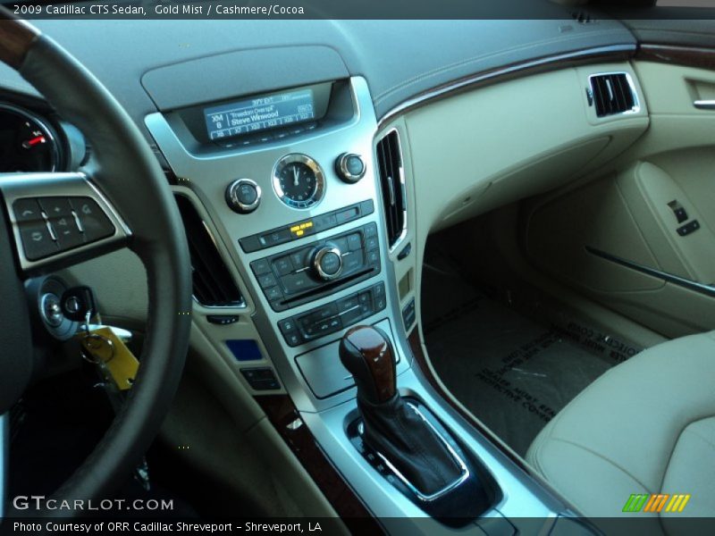Gold Mist / Cashmere/Cocoa 2009 Cadillac CTS Sedan