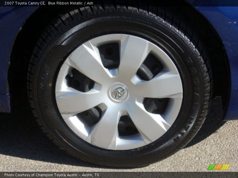 Blue Ribbon Metallic / Ash 2007 Toyota Camry CE