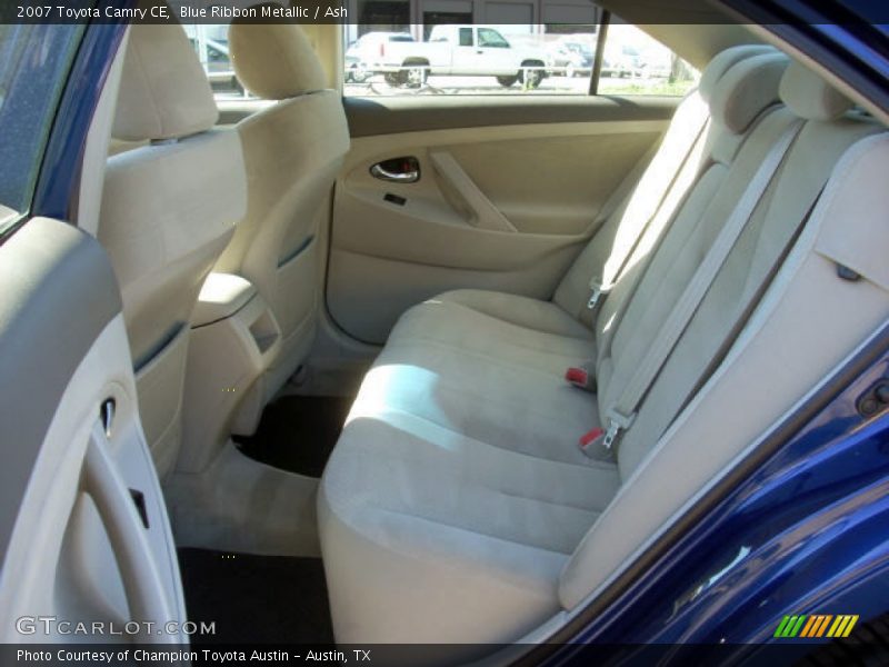 Blue Ribbon Metallic / Ash 2007 Toyota Camry CE