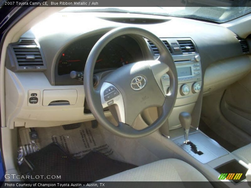 Blue Ribbon Metallic / Ash 2007 Toyota Camry CE