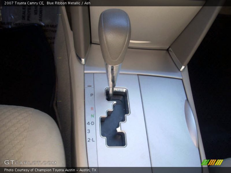 Blue Ribbon Metallic / Ash 2007 Toyota Camry CE